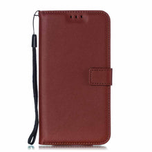 Load image into Gallery viewer, Solid Color Leather Wallet Case For iPhone 14 XS MAX 11 Pro 12 mini 13 Flip Cover Card Slot Mobile Phone Case  Wallet Mobile Phone Case Leather Flip Case Wallet Colorful Protective Case
