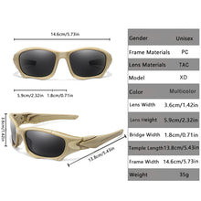 将图片加载到图库查看器，Polarized Fishing Sunglasses for Men Women Classic Camouflage Shades with UV Protection for Outdoor Driving Cycling Hiking

