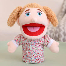 Load image into Gallery viewer, 28-33cm Kids Plush Finger &amp; Hand Puppet Popular Activity Boy Girl Role Play Bedtime Story Props Family Role Playing Toys Doll
