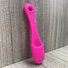 将图片加载到图库查看器，Soft Pet Finger Brush Cats Brush Toothbrush Tear Stains Brush Eye Care Pets Cleaning Grooming Tools Dog Cat Cleaning Supplies Soft Silicone Toothbrush with Long Handle for Dog Cat Pet Dental Care
