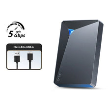 将图片加载到图库查看器，Eaget Portable External Hard Drive 1TB 5TB HDD 2.5 inch 5Gbps External Hard Disk Memory Compatible for PC Mac Desktop MacBook
