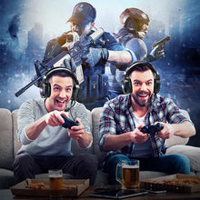 Load image into Gallery viewer, ONIKUMA Professions Gaming Headset Esports Package With RGB Light Mouse Keyboard Headphone Bracket Wired with Mic Earphone Gamer
