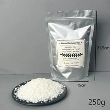 Load image into Gallery viewer, Pure Soy &amp; Paraffin Wax for Candle Making – 250g/500g/1kg Natural Wax Material for DIY Handmade Aromatherapy &amp; Craft Candles
