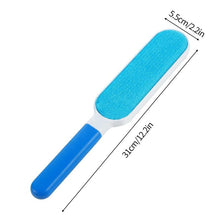 Load image into Gallery viewer, Pet Hair Remover Lint Rollers Brushes Clothes Hairball Remover Brush Dust Sticky Cleaner Fur Clean Pet Hair Tools  Reusable Pet Hair Remover with Self-Cleaning Base Pet Hair Double Sided Brush
