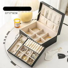 Load image into Gallery viewer, Jewelry Storage Box – Necklace &amp; Earrings Organizer for Gifts
