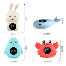 Load image into Gallery viewer, Baby Bath Temperature Meter Digital Floating LED Display Safety Tester
