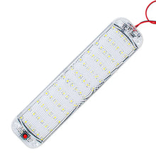 Load image into Gallery viewer, 12V-80V 72LED Interior Light Bar Strip Light With Switch LED Car Interior Lamp Lighting Camper  Bus Motorhome Boat Roof Light
