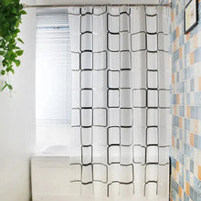 Load image into Gallery viewer, Patterned Waterproof Shower Curtain – PEVA Bathroom Partition &amp; Decor
