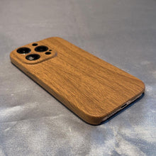 Load image into Gallery viewer, Ultra thin Vintage Wood Texture Phone Case For iPhone 14Plus 13Pro 14 13 12 Pro Max Lens protection anti-skid Soft Cover Wooden Smartphone case For iPhone
