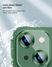 将图片加载到图库查看器，HD Camera Lens Protector 9H Hardness Anti-Scratch Camera Protector For iPhone 13 14 12 Pro Max Titanium Alloy Camera Protector for iPhone 12 13 Mini Camera Protector Lens Protection Glass Suit
