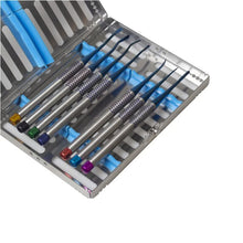 Load image into Gallery viewer, Dental Sterilization Tray Case Box Holder  Autoclave Sterilizer Teaching Instruments Dental Cassette File Burs Disinfection Tray
