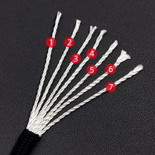 将图片加载到图库查看器，7-Core 550 Paracord Rope – 4mm Polyester Survival Cord for Camping, Hiking &amp; DIY Gear
