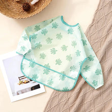 将图片加载到图库查看器，Waterproof Long Sleeve Baby Bib | Washable Feeding Bib with Full Coverage &amp; Easy Clean Design
