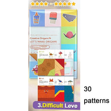 Load image into Gallery viewer, Origami Kit with 30/96 Sheets &amp; Guiding Book - DIY Art Craft for Kids &amp; Beginners
