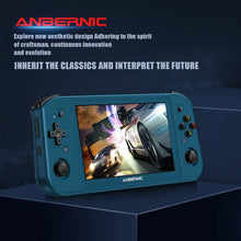 Load image into Gallery viewer, ANBERNIC Win600 PC Games Handheld AMD 3020e/3050e 5.94 Inch IPS Screen Office Video Game Console Windows 10 WiFi5  Pocket Laptop

