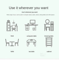 Load image into Gallery viewer, Large White PU Leather Mouse Pad – Waterproof Non-Slip Gaming Desk Mat for Keyboard &amp; Computer Setup
