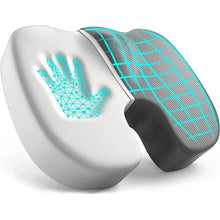 Load image into Gallery viewer, Ergonomic Memory Foam Office Cushion - Hemorrhoid &amp; Chair Support for Long Sitting
