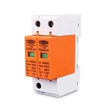 Load image into Gallery viewer, TOMZN SPD DC 1000V 800V 600V 500V 20KA~40KA House Surge Protector Protective Low-voltage Arrester Device
