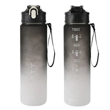 Load image into Gallery viewer, 800ML Large Capacity Sports Water Bottle | Leak-Proof BPA-Free Plastic Jug with Straw &amp; Rope for Gym, Outdoor &amp; Travel
