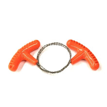 Load image into Gallery viewer, Portable Stainless Steel Wire Saw with Finger Handle Outdoor Camping Hiking Pocket Manual Cutting Chain Saws Survive Tool
