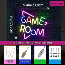 Load image into Gallery viewer, Game Room Neon Sign LED Signboard For Gamer Room Playstation luminous ads for business Teenager Room Wall Decor Light Gamer Gift
