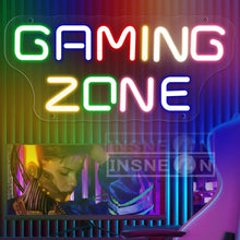 Load image into Gallery viewer, Game Room Neon Sign LED Signboard For Gamer Room Playstation luminous ads for business Teenager Room Wall Decor Light Gamer Gift
