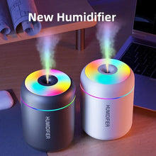 将图片加载到图库查看器，180ML Mini USB Air Humidifier – Aroma Diffuser &amp; Mist Maker
