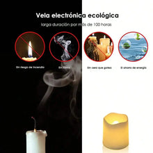 将图片加载到图库查看器，24PCS LED Flameless Tea Light Candles – Red Shells, Battery-Operated, Romantic Décor for Weddings, Parties, and Valentine's Day
