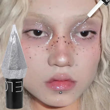 Load image into Gallery viewer, Diamond Shiny Eyeliner Waterproof Silver Rose Gold Glitter Eye Shadow
