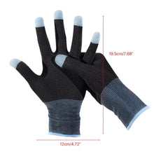 将图片加载到图库查看器，Game Playing Glove Highly Sensitive Gaming Finger Sleeves Anti-Sweat Breathable Keep Warm Compatible for E-Sports 1 Pair
