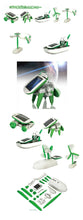 Load image into Gallery viewer, 6-In-1 Solar-Powered Robot Kit - DIY Educational Toys for Kids, STEM Assembly Set
