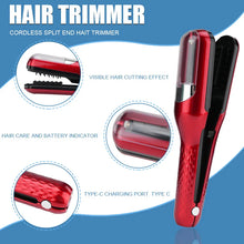 Load image into Gallery viewer, Rechargeable Cordless Split Hair Trimmer Hair Split Ends Trimmer Remover Damaged Hair Repair Hair Care Treatment Portable Home

