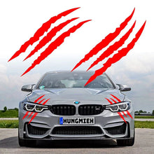 将图片加载到图库查看器，Car Stickers Ghost Claw Car Hood Vinyl Sticker Creative Modification Reflective Stickers Devil Paw Scratches Car Decoration
