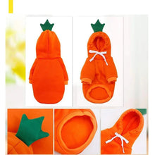 Load image into Gallery viewer, Cute Dog Hoodie with Hat - Funny Pet Fruit Costume for Halloween &amp; Daily Wear
