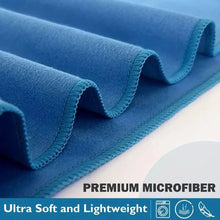 Load image into Gallery viewer, Microfiber Quick-Dry Towel – Lightweight Sandproof Sports &amp; Travel Towel for Gym, Beach, Swim &amp; Yoga
