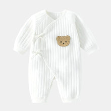 将图片加载到图库查看器，Baby Winter Bodysuit (0–6M) – Thick Cotton Animal Print Onesie for Boys &amp; Girls
