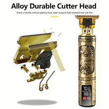 Load image into Gallery viewer, Pure metal body T9 high quality hairdresser hair salon professional razor household shaving small appliances send gift box
