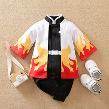 Load image into Gallery viewer, Newborn Baby Anime Cape Style Children Long Sleeve Cotton Bodysuit, Cute Kids Boys Girls Romper
