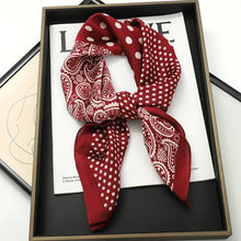 Load image into Gallery viewer, Luxury Satin Silk Square Scarf – Shawl, Hijab &amp; Fashion Wrap 2023
