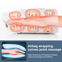 Load image into Gallery viewer, Wireless Electric Hand Massager Air Compression Hot Compress Palm Acupoint Massager Finger Arthritis Numbness Muscle Relaxation
