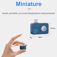 Load image into Gallery viewer, TOOLTOP T7 256*192 Android Type-C Thermal Imager 25Hz Mobile Thermal Imaging Camera for Solar Panel Power Device Fault Detect
