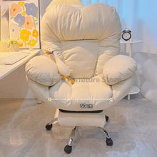 将图片加载到图库查看器，Large Soft Office Chair Home Gaming Computer Sofa Chair with Double Thick Armrest Gamer Comfortable Desk Rolling Swivel Chairs
