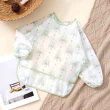 将图片加载到图库查看器，Waterproof Long Sleeve Baby Bib | Washable Feeding Bib with Full Coverage &amp; Easy Clean Design
