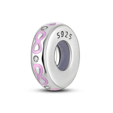 将图片加载到图库查看器，100% 925 Sterling Silver Rainbow Zircon Butterfly Dragon Silicone Stopper Charms - Colorful Beads for DIY Bracelets, Customizable Jewelry for All Occasions
