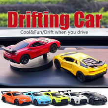 Load image into Gallery viewer, Drifting Car Model dashboard Swing Moving cool sports racing ornaments dash interior accessories decor items fun decorations men
