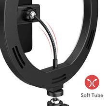 Load image into Gallery viewer, 26cm LED Selfie Ring Lamp Photographic Selfie Ring Lighting

