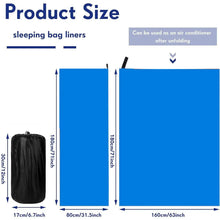 Load image into Gallery viewer, Fleece Sleeping Bag Portable Ultra-light Polar Travel Sheets for Adults Outdoor Camping Tent Bed Warm Sleeping Bag Liner
