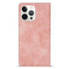 Load image into Gallery viewer, Wallet Skin Friendly Magnetic Flip With Card Slot Leather Case For iPhone 14 Pro Max 13 12 11 SE X XR XS Max Popular PU Leather Impact Resistant Built-In Magnet Card Holder Pockets Stand Function
