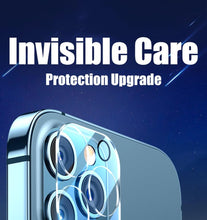 Load image into Gallery viewer, 4Pcs Full Cover Protective Glass for Iphone 14 11 12 13 Pro XS Max Camera Protector for Iphone X 11pro Max 12 13 Mini Lens films Glass  Camera Lens Protector For iPhone

