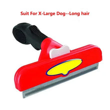 Load image into Gallery viewer, Cat &amp; Dog Hair Removal Comb – Professional Grooming Brush for Shedding Control, Massage &amp; Cleaning | Stainless Steel Deshedding Tool
